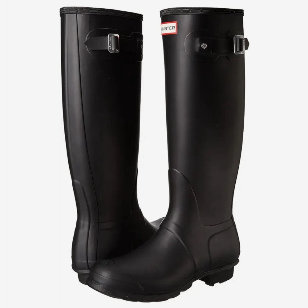 Hunter Boots Back Adjustable (Black)